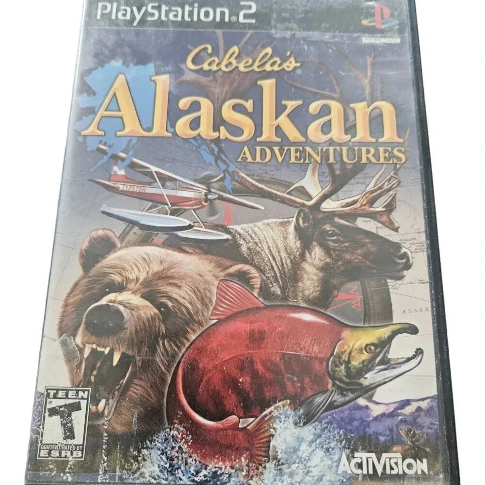 Cabelas Alaskan Adventures PlayStation 2 Game-USED